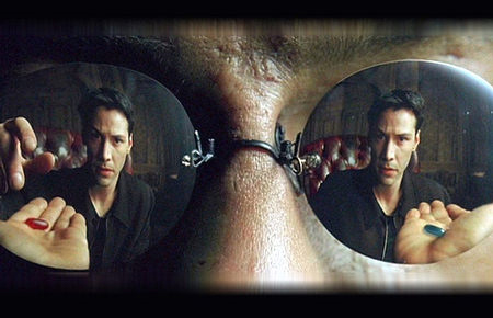 The Matrix. Elegir la pastilla azul o la roja (93)